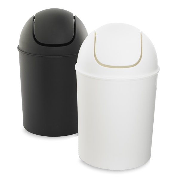 Umbra Mini Swing-Lid Trash Cans | The Container Store