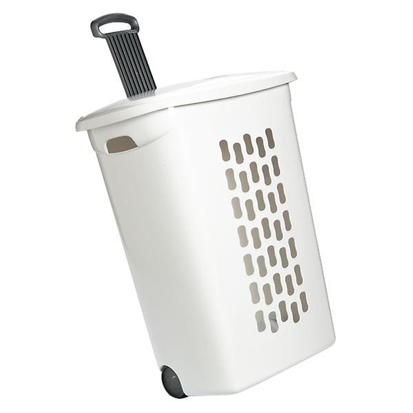 Rolling Hamper with Wheels | The Container Store