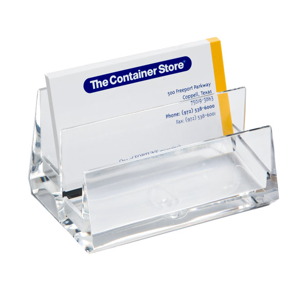 Acrylic Business Card Holders | The Container Store