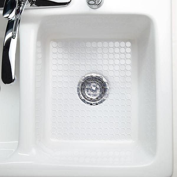 iDesign Clear Circo Sink Mat | The Container Store