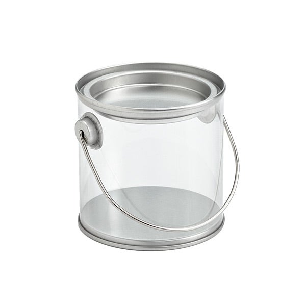 Miniature Clear Paint Cans The Container Store