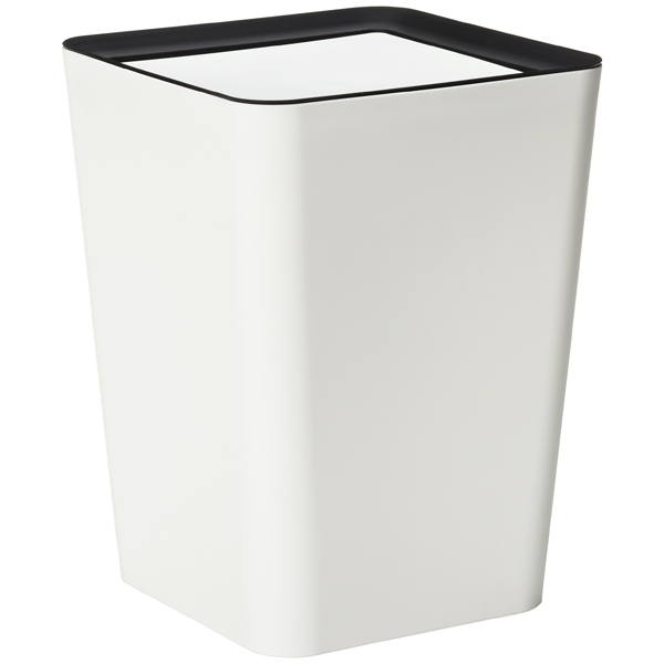 White Flip Bin Trash Can | The Container Store