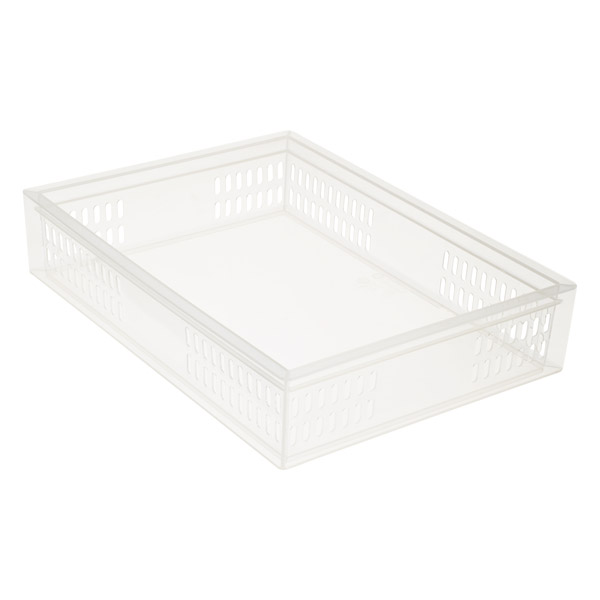 Clear Stackable Organizer Trays | The Container Store