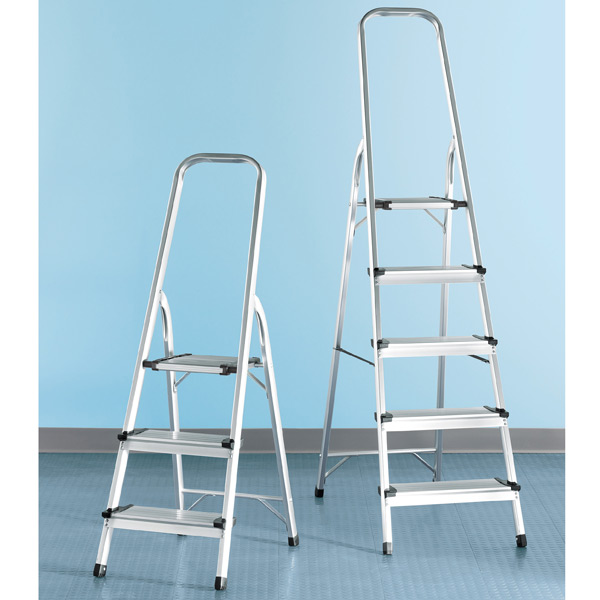 Polder 3- & 5-Step Aluminum Folding Ladders