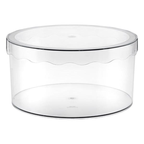 Round Hat Boxes - InterDesign Clarity Hat Boxes | The Container Store