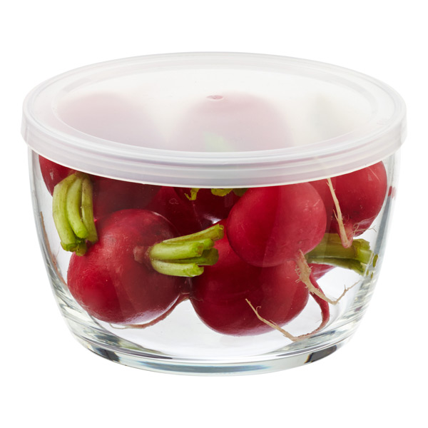 Glass Bowl with Lid | The Container Store