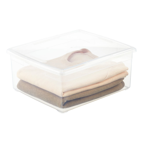 Our Clear Storage Boxes 