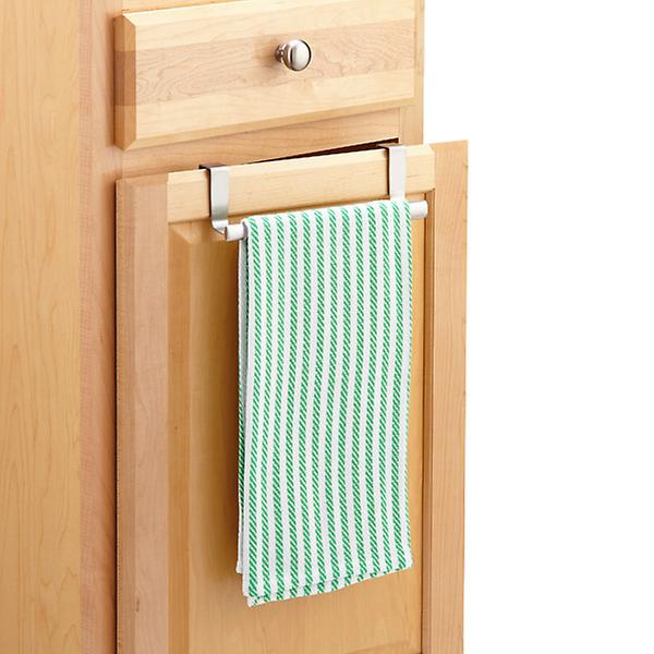 Stainless Steel Expandable Towel Rack | The Container Store