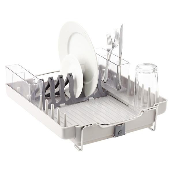 OXO Fold Away Dish Rack | The Container Store