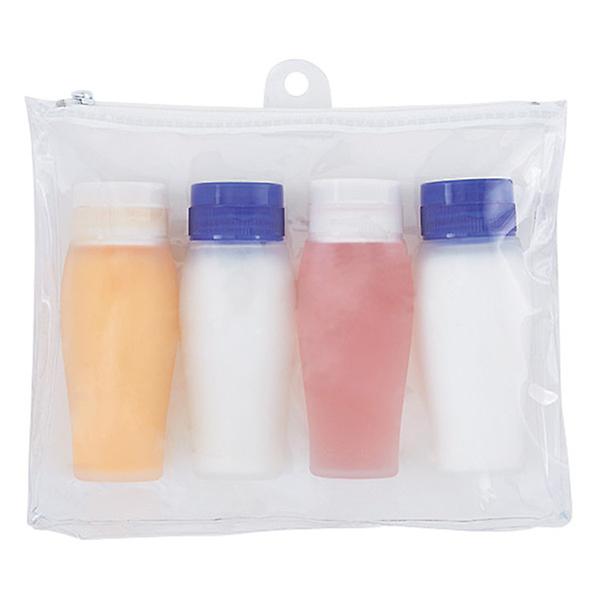 To-Go Plastic Stand Up Beverage Pouches - 100 Pack