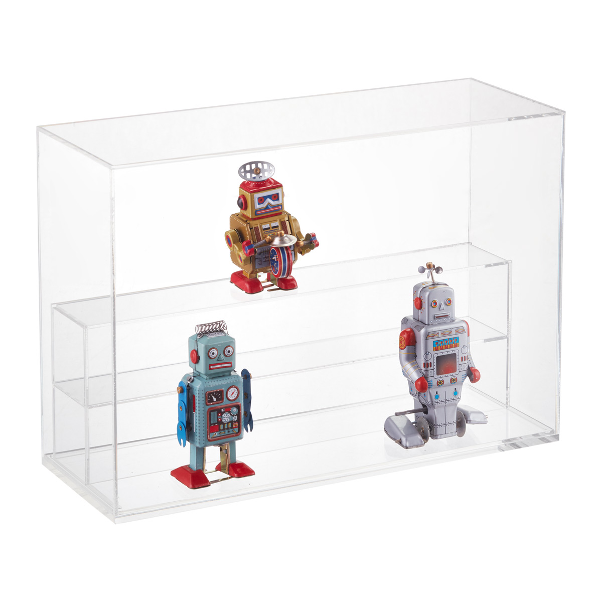 Large Modular Clear Acrylic Premium Display Case | The Container Store