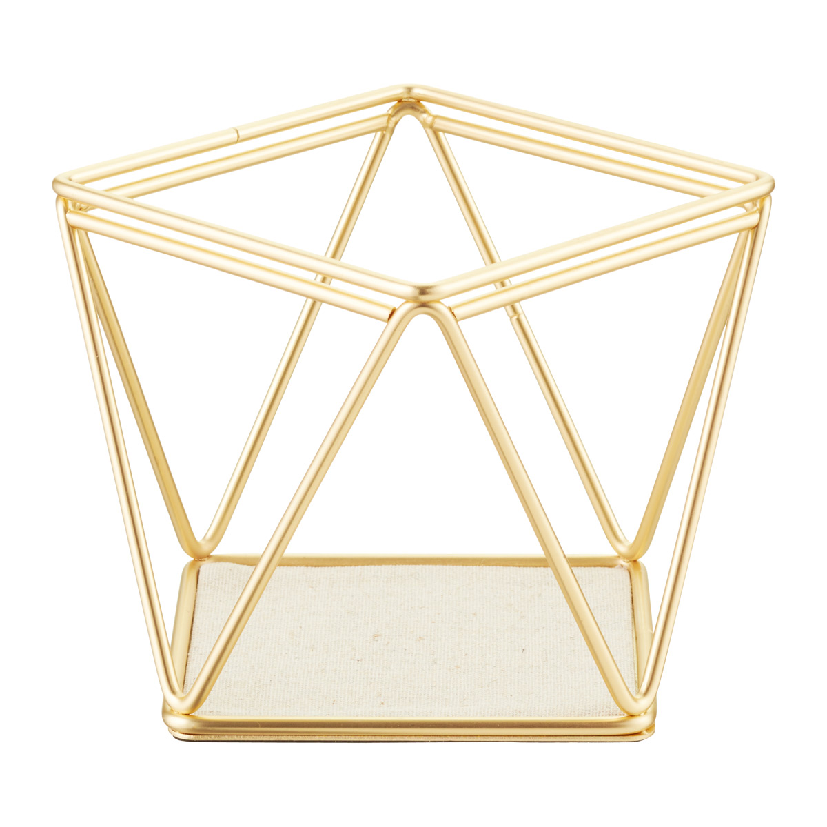 Umbra Gold Tribeca Necklace Stand | The Container Store