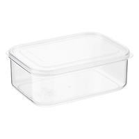 Clear Plastic Containers (set of 5) – Cassandra's Kitchen