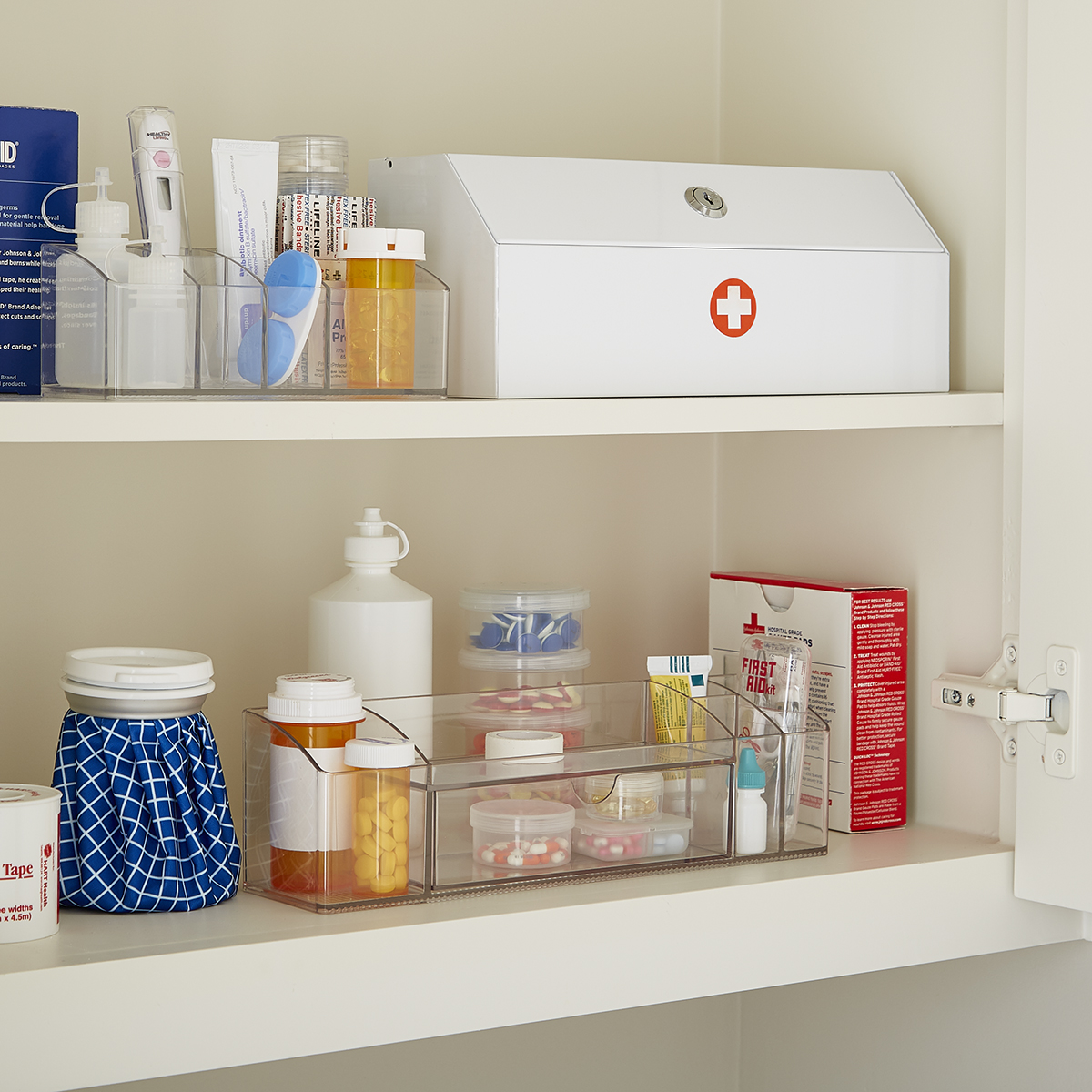 iDesign Linus Medicine Cabinet Organizer | The Container Store