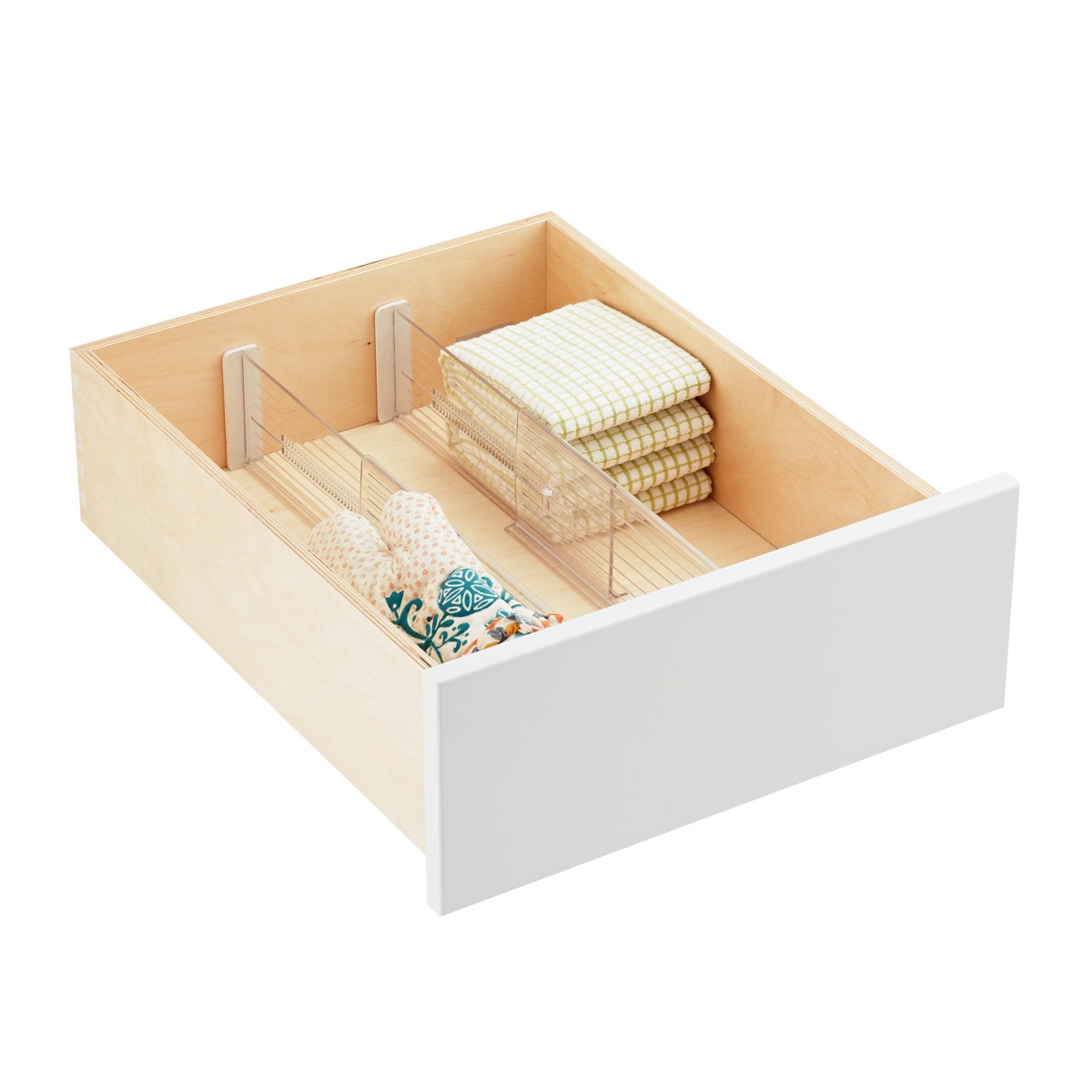 4" Expandable Drawer Dividers | The Container Store
