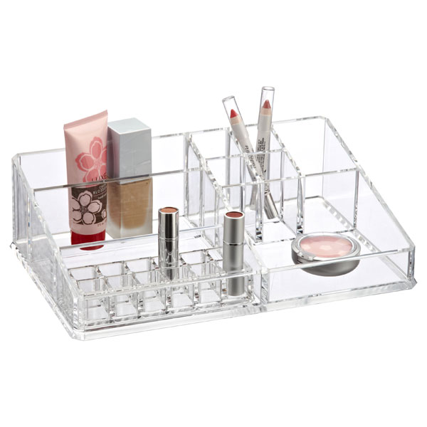 Acrylic Makeup Organizer - Large Acrylic Makeup Organizer | The Container  Store