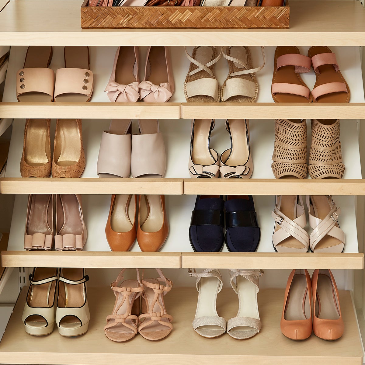 Birch shoe online rack