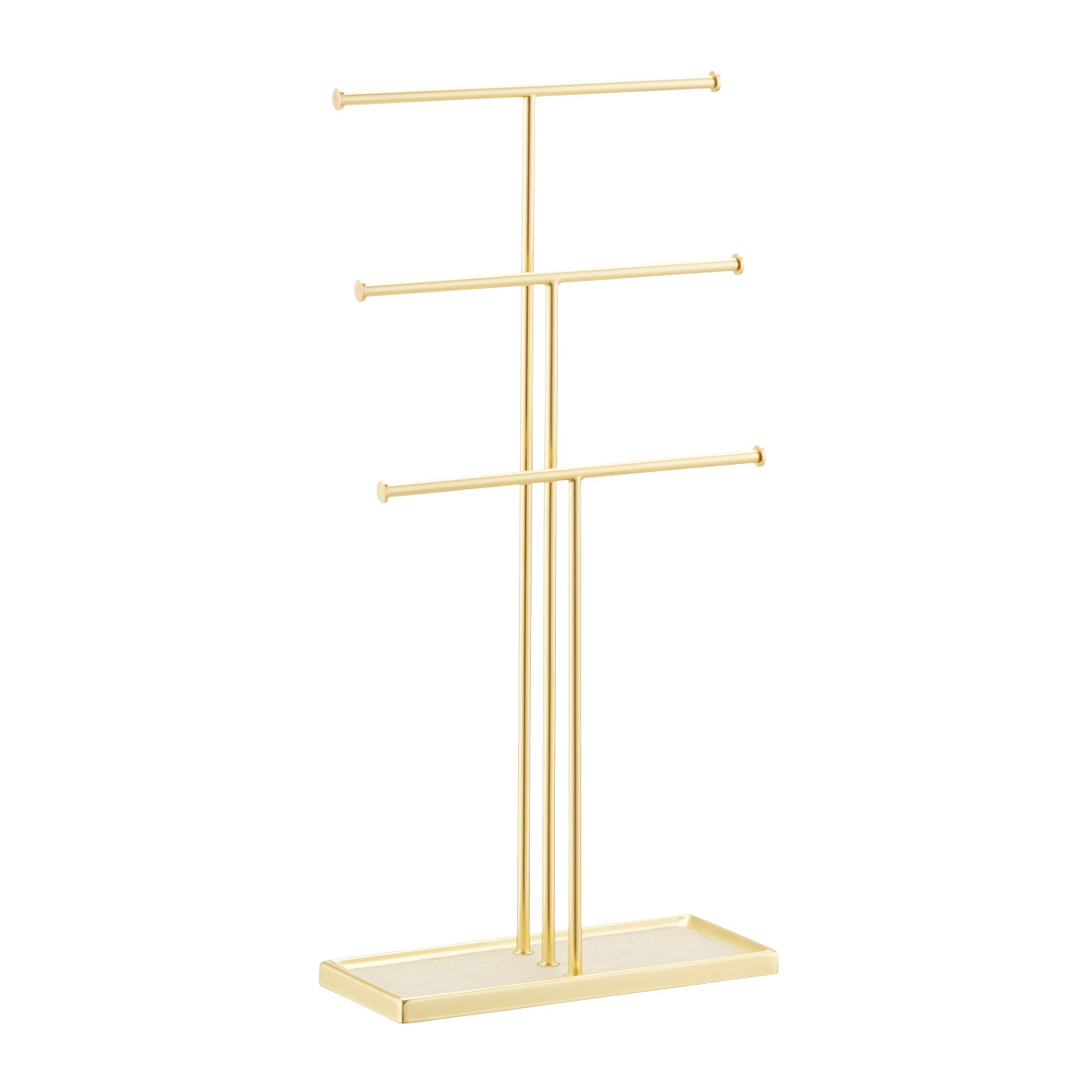 Umbra Gold Tribeca Necklace Stand | The Container Store