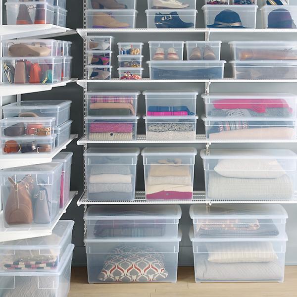 Our Clear Storage Boxes | The Container Store