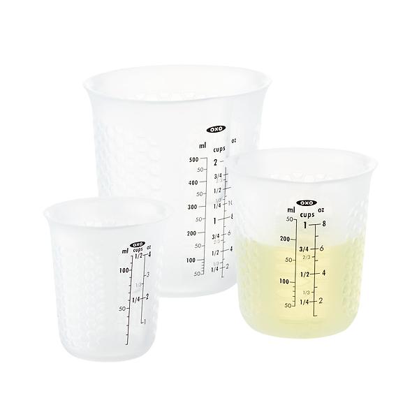 OXO Squeeze & Pour Silicone, 1/2 Measuring Cup | Jelloart Online Shop