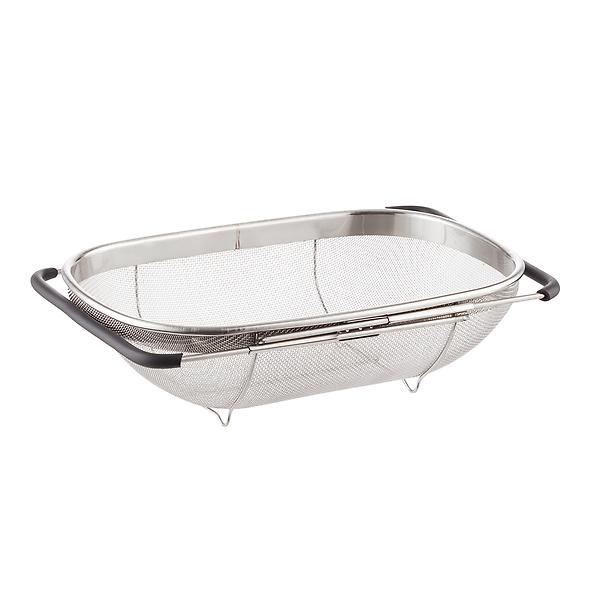Polder Stainless Steel Mesh Sink Basket | The Container Store