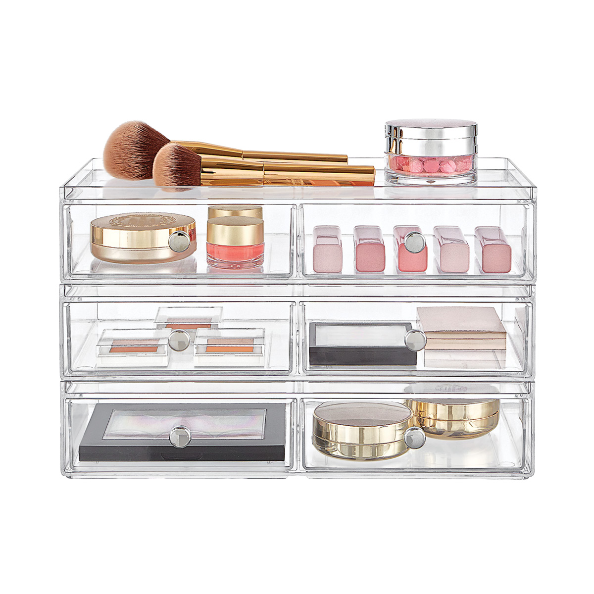 iDesign Clarity Makeup & Skincare Storage Starter Kit | The Container Store