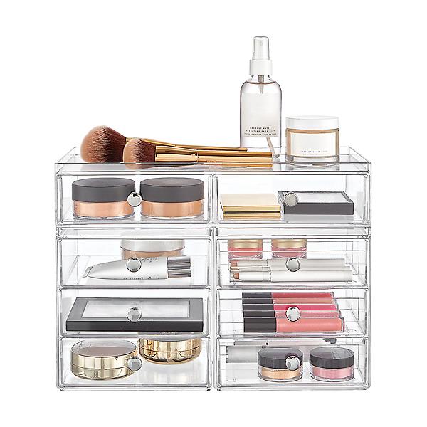 iDesign Clarity Large Makeup Storage Starter Kit | The Container Store