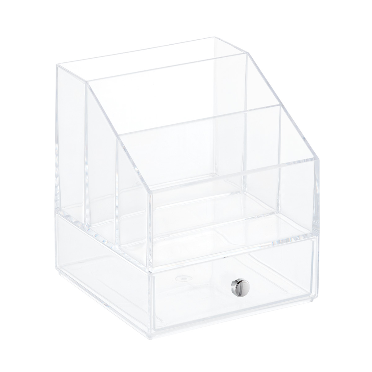 iDesign Clarity Stackable Makeup System | The Container Store