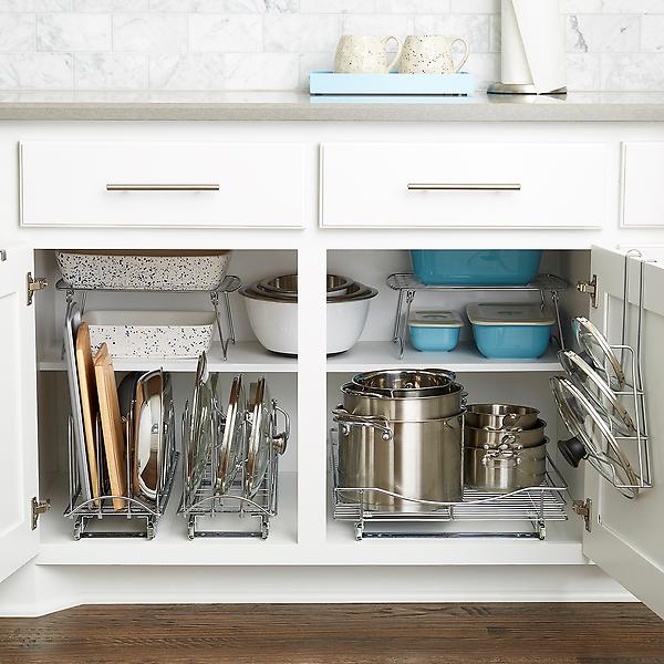 Lower Cabinet Organization Starter Kit | The Container Store