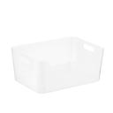 Clear Plastic Storage Bins with Handles Starter Kit