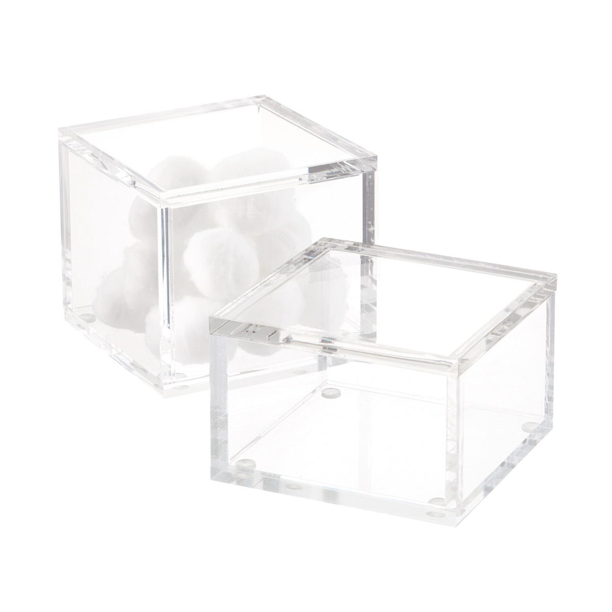 Square Acrylic Canisters | The Container Store