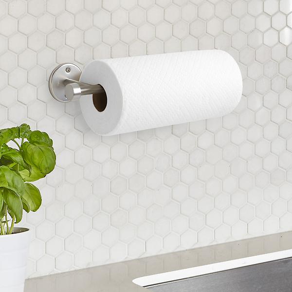 Umbra Cappa Wall-Mounted Paper Towel Holder | The Container Store