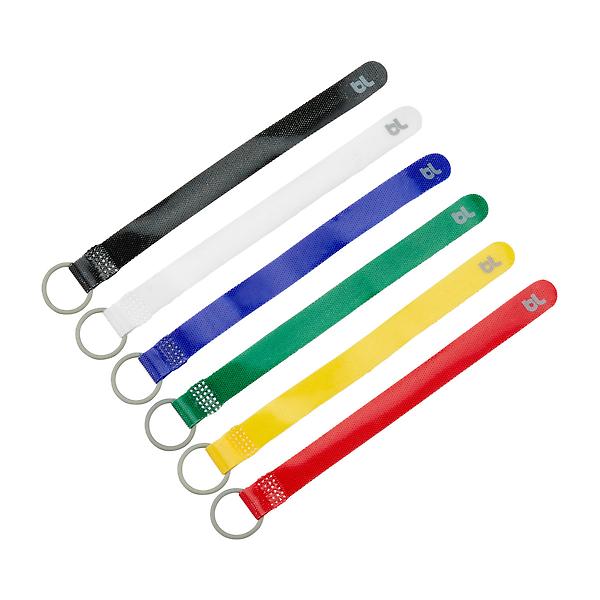 Bluelounge Large & Small Hook & Loop Cable Ties | The Container Store