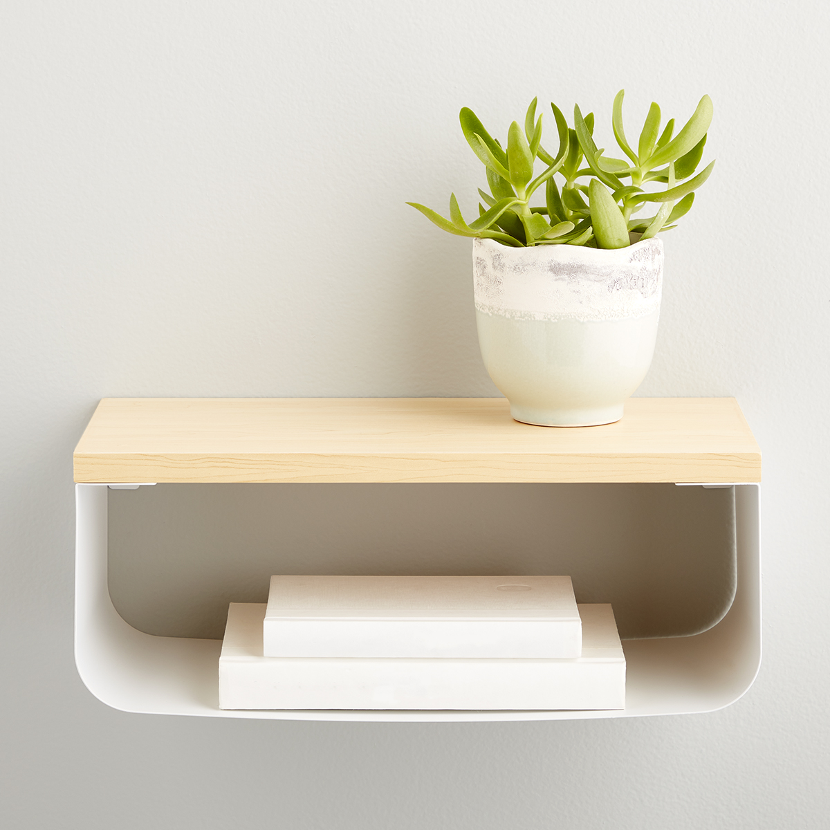 Umbra Bijou Floating Shelf Cubby | The Container Store