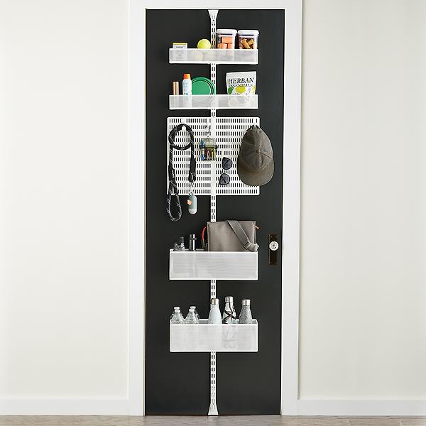 White Elfa Over the Door Rack | The Container Store