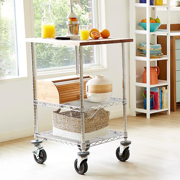 Metro Commercial Industrial Chef's Cart | The Container Store