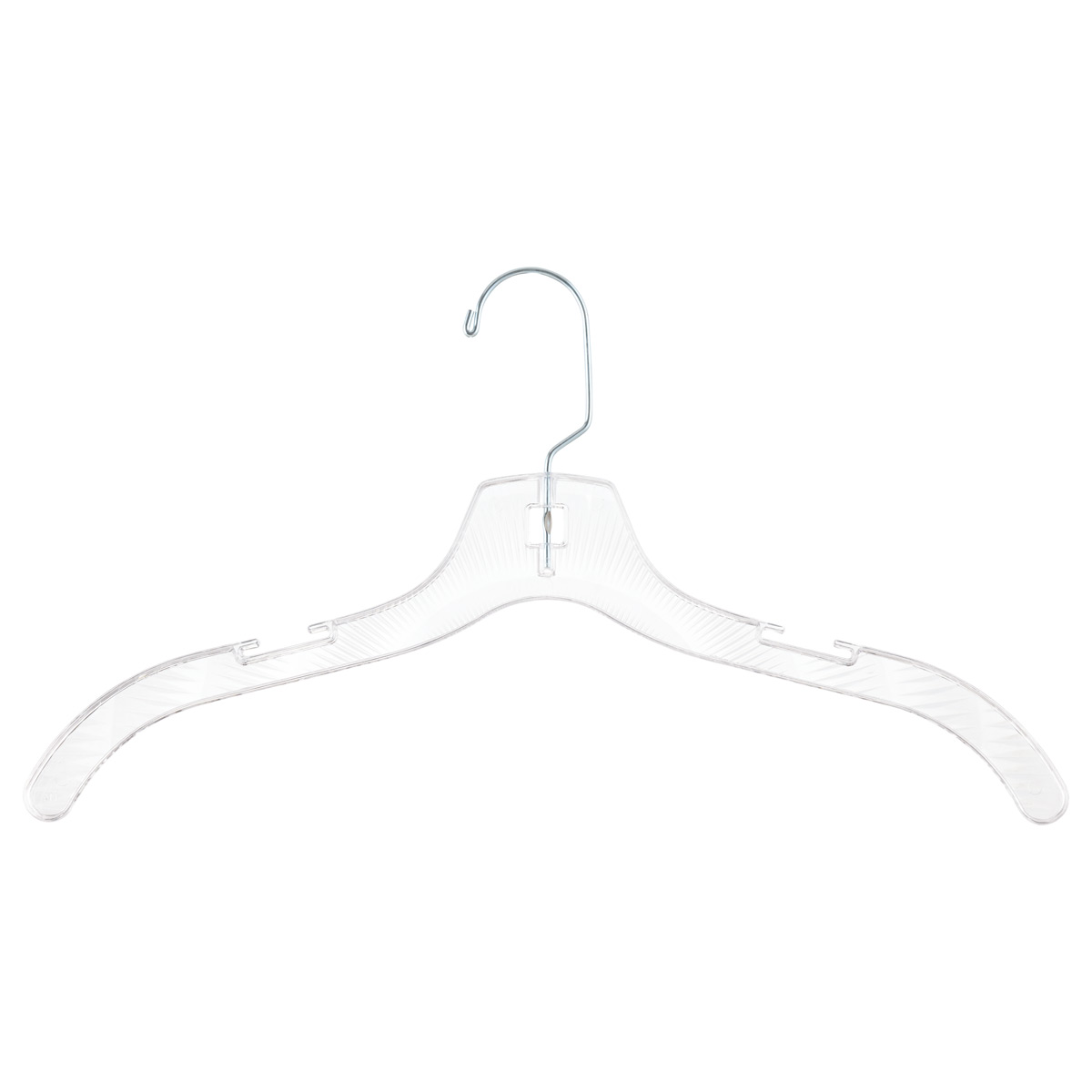 Crystal Clear Dress Hangers Pkg/5 | The Container Store