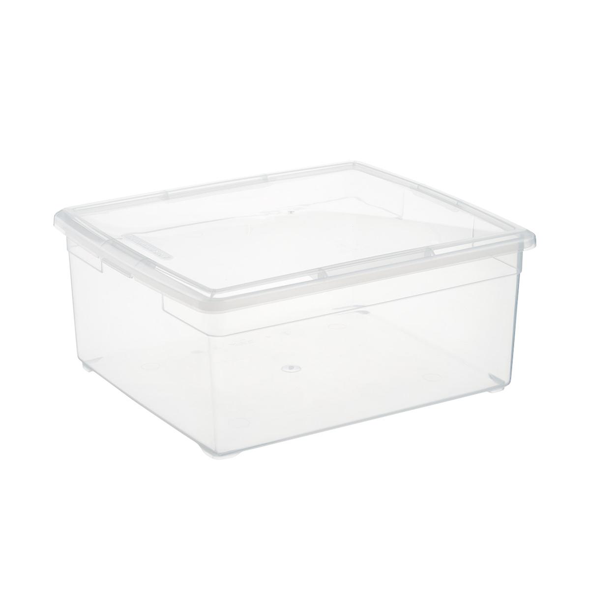 Clear Plastic Storage Boxes - Our Clear Storage Boxes | The Container Store