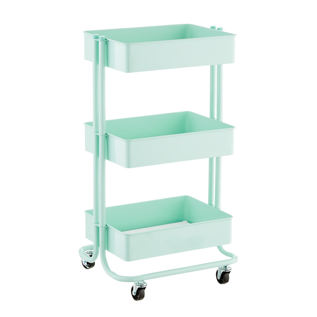 The Container Store 4-Tier Rolling Cart | The Container Store
