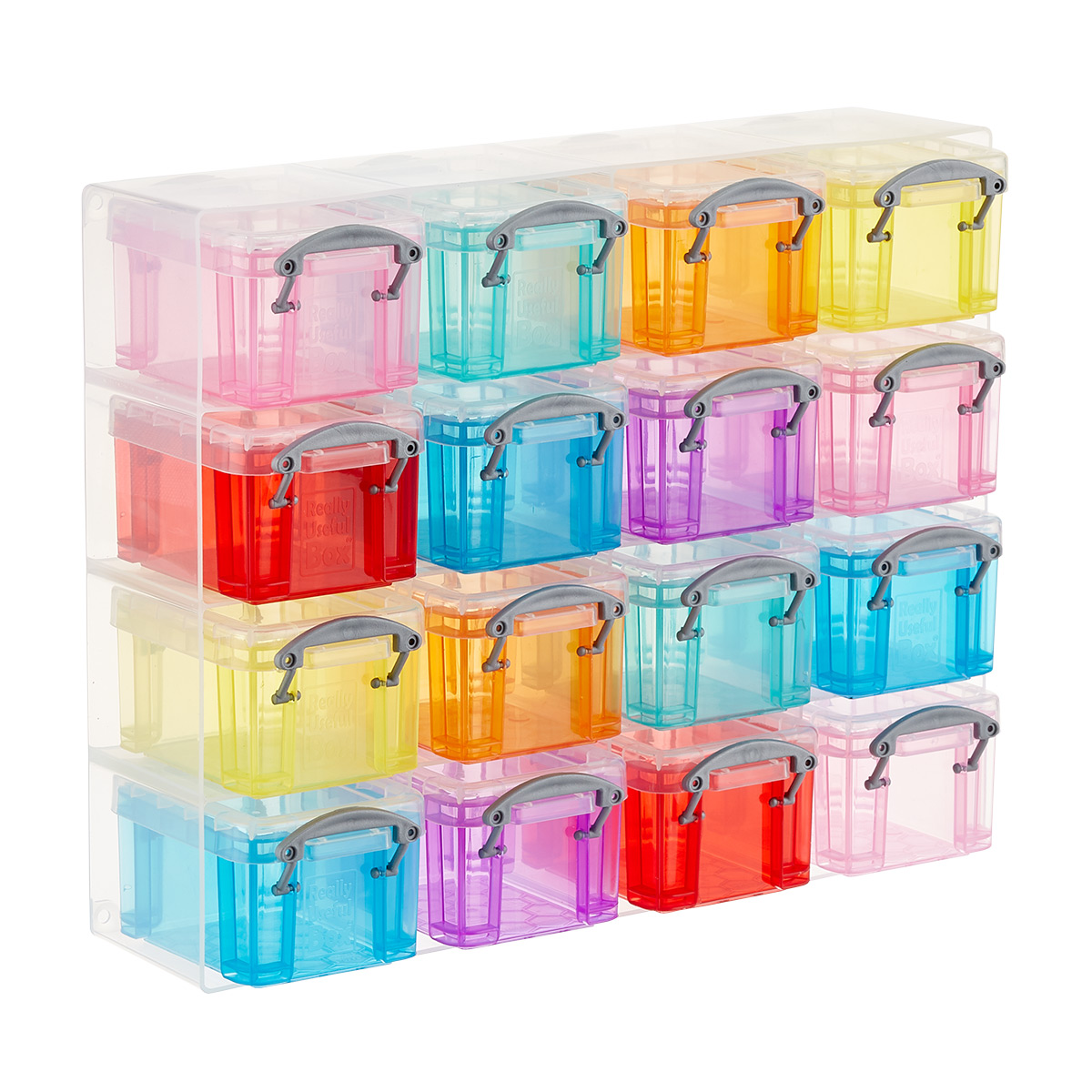 16-Latch Box Small Parts Organizer | The Container Store