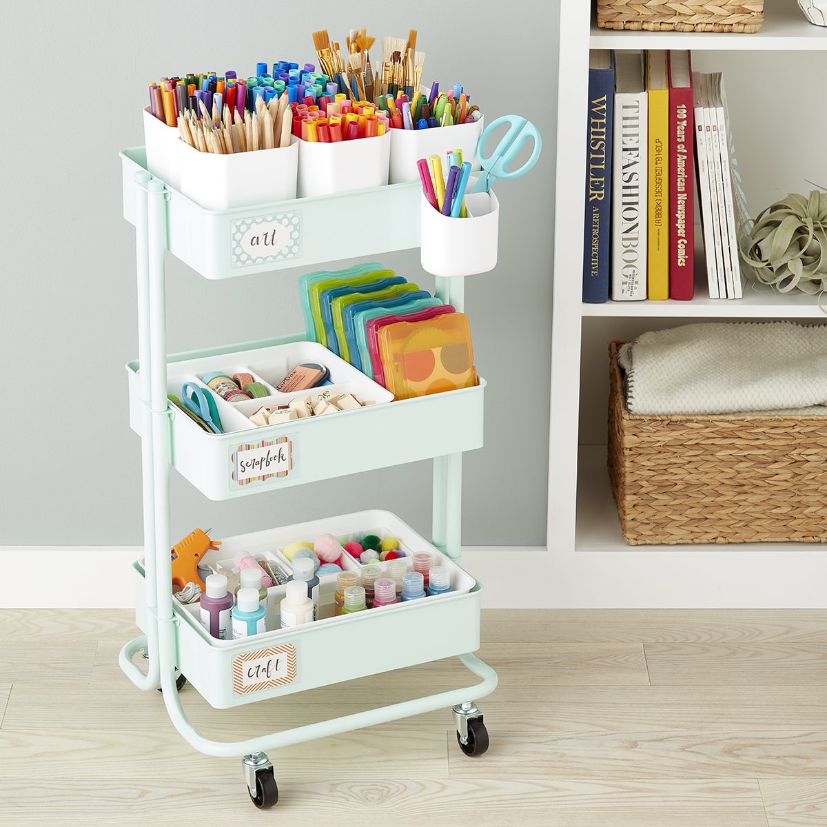 Arts & Crafts Storage Cart Starter Kit | The Container Store