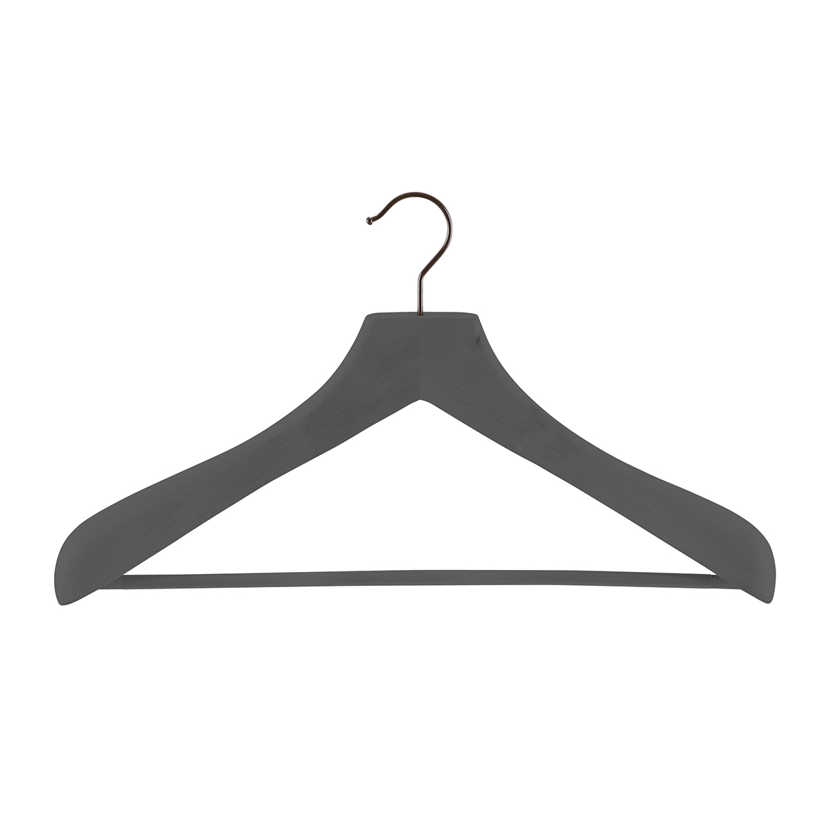 The Container Store Superior Wooden Coat Hanger Ribbed Bar | The Container  Store
