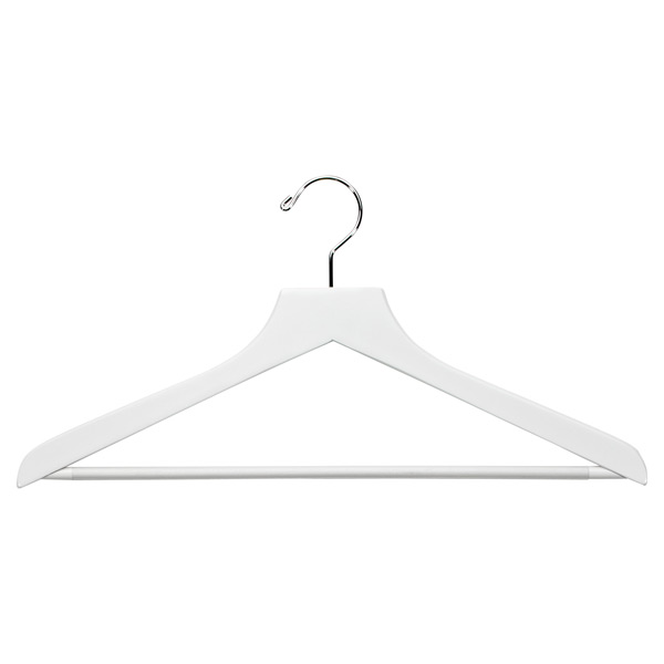 The Container Store Wooden Hangers with Stainless Steel Hardware | The  Container Store