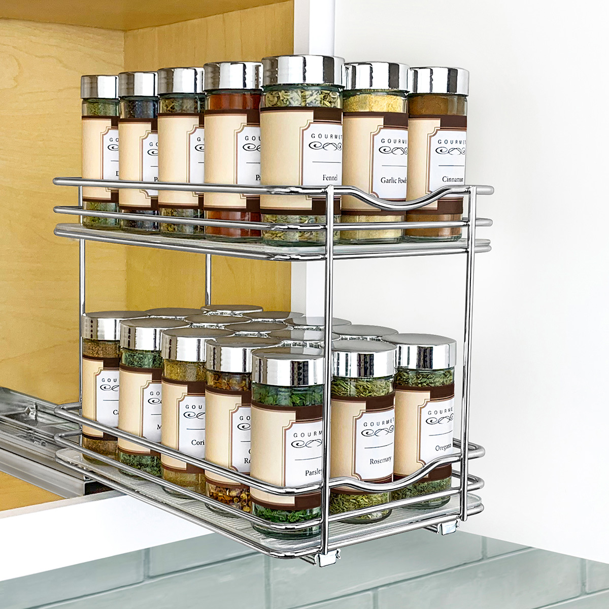 Lynk Professional Double Spice Racks | The Container Store