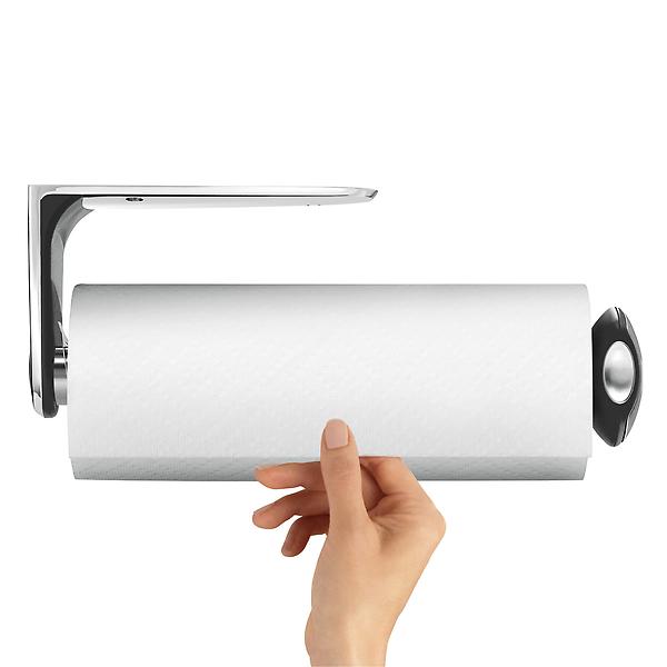 simplehuman Wall-Mount Paper Towel Holder | The Container Store