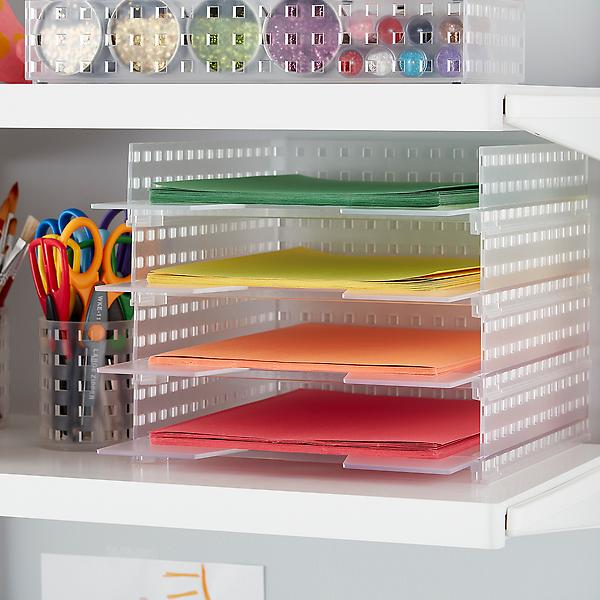 Like-it Bricks Stackable Letter Tray | The Container Store