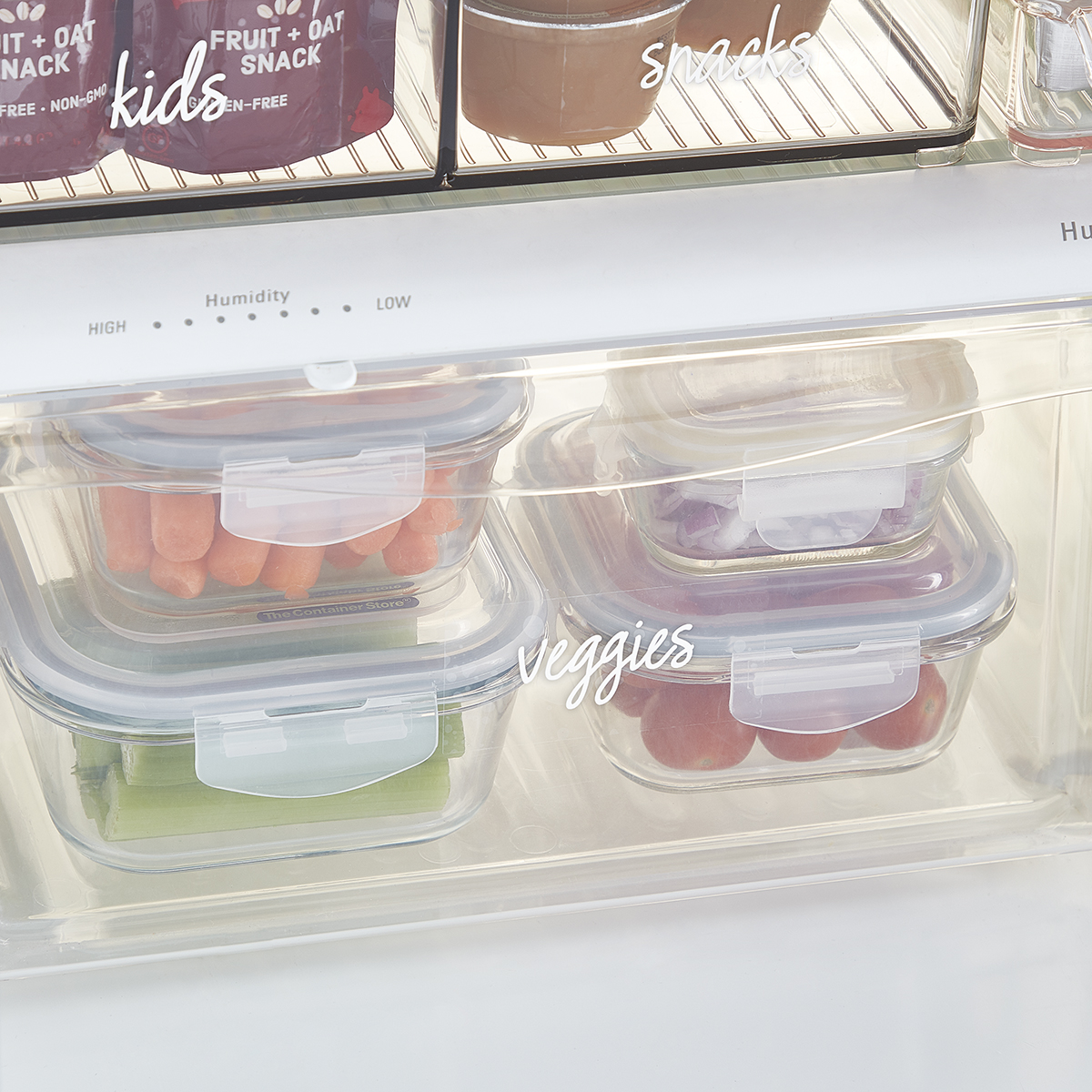 Kitchenbasics Food Storage Container - Borosilicate Glass - Small 21-ounce