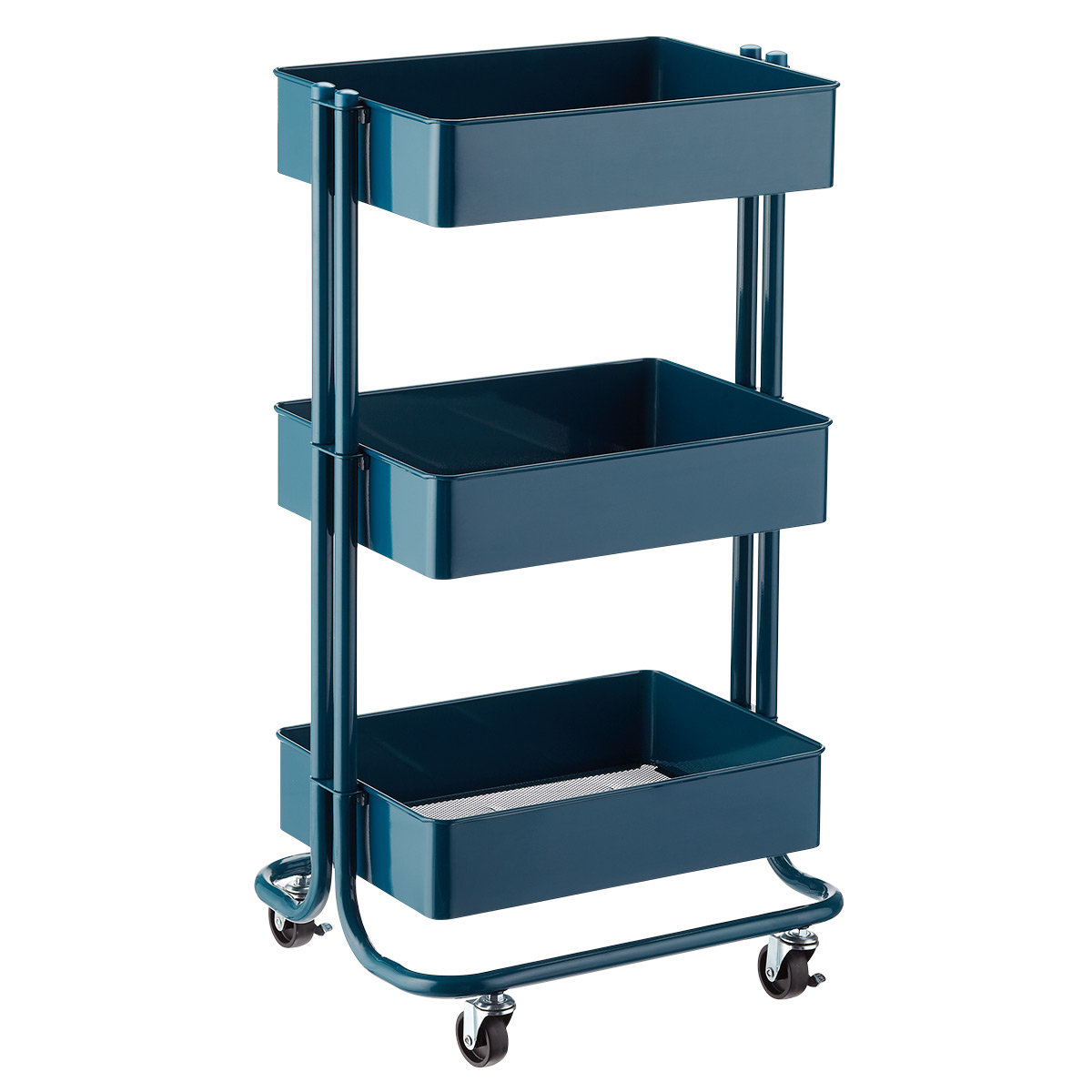 Teal 3-Tier Cart Toy Solution | The Container Store