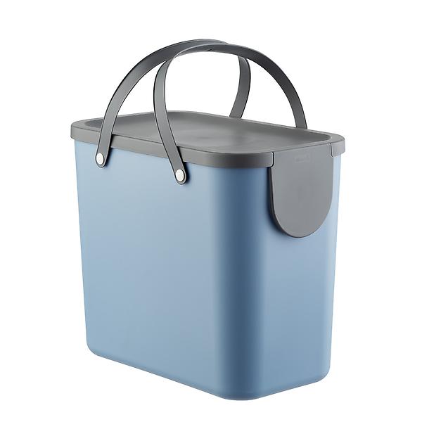 Stacking 6.6 gal. Recycling Bin with Lid | The Container Store