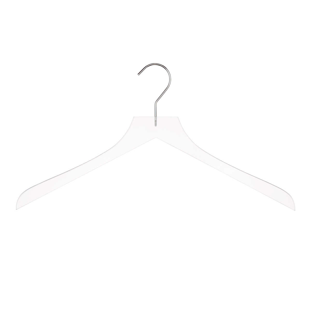 Designstyles Smoke And Frost Acrylic Clothes Hangers, Luxurious